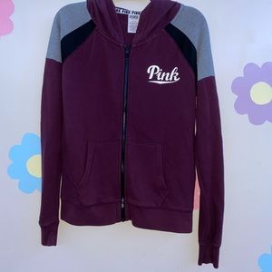 VS Pink zip up
